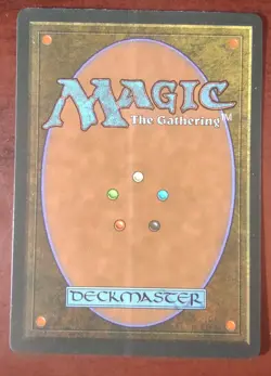 SORAYA THE FALCONER mtg Unplayed DAMAGED Homelands ROLLER IMPRESSION Rare - Image 2