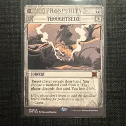 Thoughtseize Outlaws of Thunder Junction: Breaking News Regular - Image 1