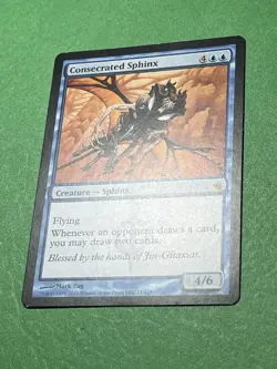 **Consecrated Sphinx** ~Mirrodin Besieged~ MTG: Magic, Light Play (LP) - Image 4