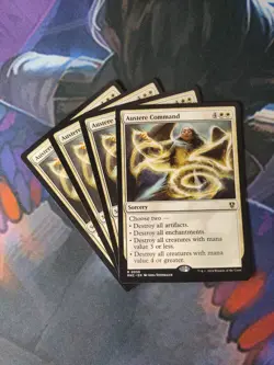 Austere Command x 4 | 7% Off 2+ | Karlov Manor | NM | MTG - Image 1