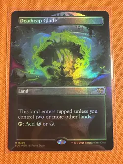 Deathcap Glade Borderless Foil R 301 - MTG Secrets of Strixhaven - Image 1