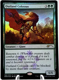 Outland Colossus 193/272 Foil Promo PRM MTG LP - Image 1