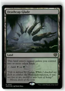 Deathcap Glade Secrets of Strixhaven MTG NM MAGIC FOIL - Image 1