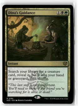 Dina’s Guidance Secrets of Strixhaven MTG Magic NM Regular - Image 1