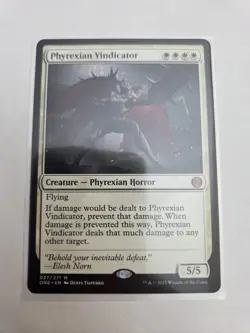 mtg, Phyrexian Vindicator- Phyrexia: All Will Be One Regular NM - Image 1