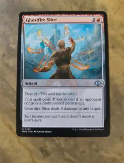 Ghostfire Slice Modern Horizons 3 Regular - Image 1