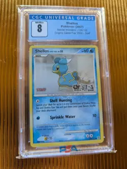 Shellos-East Sea Pokemon #106 Origins Game Fair 2008 STAFF Exclusive CGC 8 - Image 1