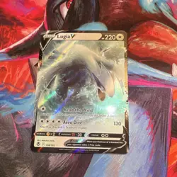 Pokemon Lugia V 138/195 Silver Tempest Ultra Rare Holo Dragon 220 HP Eng - Image 2
