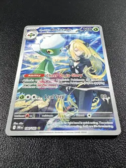 Pokemon: Cynthia's Roserade Illustration Rare IR 184/182 Destined Rivals - Image 2