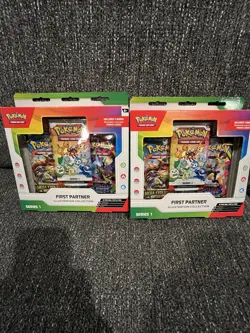 2X SEALED - Pokemon First Partner Illustration Collection Series 1 - Lot Of 2 - Image 1
