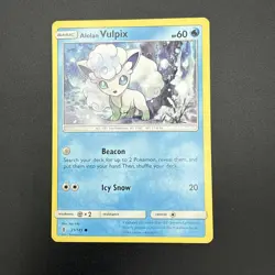 Pokemon Alolan Vulpix - 21/145 - Common NM-Mint Guardians Rising - Image 2