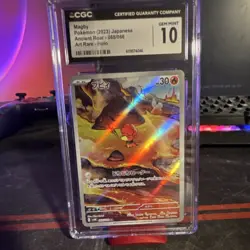 The Pokemon Company Magby 068/066 Ancient Roar Art Rare Holo CGC 10 Japanese - Image 1
