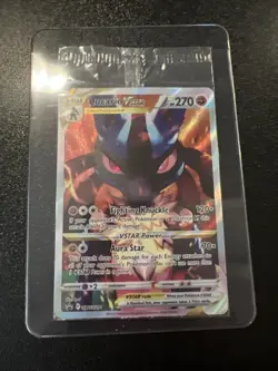 Pokemon TCG Lucario VSTAR SWSH Black Star Promos SWSH291 Holo Promo Sealed Mint - Image 1