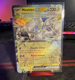 The Pokemon Company Mewtwo EX 058/182 SV04: Paradox Rift Holo Double Rare EN - Image 1