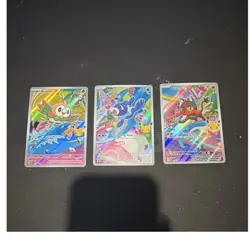 Pokemon TCG First Partner promo Lot - Litten, Popplio, Rowlet - Image 1