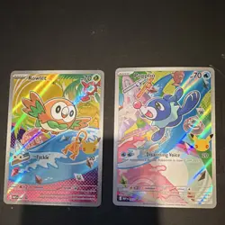 Pokemon TCG First Partner promo Lot - Litten, Popplio, Rowlet - Image 2