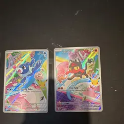 Pokemon TCG First Partner promo Lot - Litten, Popplio, Rowlet - Image 3