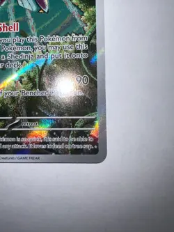 Pokemon Ninjask 137/132 Me01: Mega Evolution Holo Illustration Rare Mint - Image 3