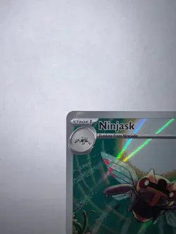 Pokemon Ninjask 137/132 Me01: Mega Evolution Holo Illustration Rare Mint - Image 5