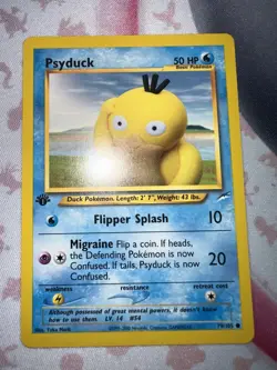 Psyduck 79/105 Neo Destiny 1st Edition Regular 50 HP Common Pokemon TCG - Image 2