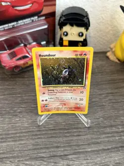 Pokemon TCG Houndour 5/75 Holo Unlimited Neo Discovery LP/NM Rare Swirl💫 - Image 3