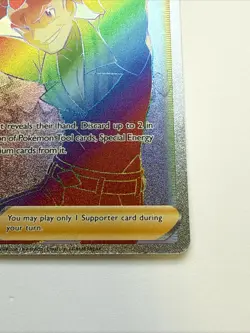 Sidney 279/264 Fusion Strike Secret Rainbow Rare pokemon TCG - Image 3