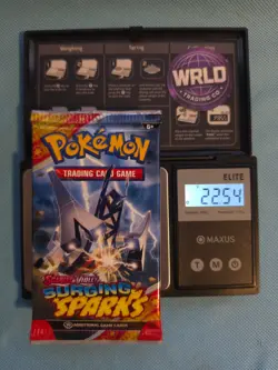 (HEAVY)🔥 22.54g Pokemon TCG Surging Sparks Booster Pack Factory Sealed✅ - Image 1