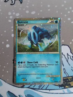 Pokemon TCG Suicune HGSS21 2010 Fall Collector's Tin Black Star Promo Holo NM - Image 1