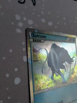 Pokemon TCG Suicune HGSS21 2010 Fall Collector's Tin Black Star Promo Holo NM - Image 3