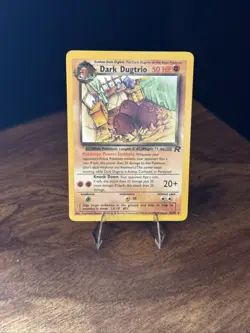 Dark Dugtrio - 23/82 Team Rocket - Pokemon TCG - 2000 - WOTC Unlimited - Image 1