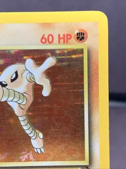 Pokemon TCG 1st Edition Hitmonlee 7/62 Fossil Set Holo Rare WOTC VTG 1999 - Image 3
