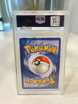 Pokemon 2002 Expedition Base Set Fire Energy 161/165 PSA 9 Regular - Image 3