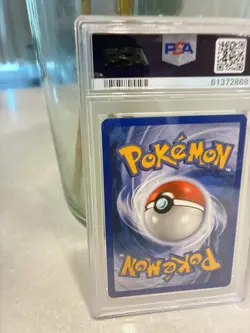 Pokemon 2002 Expedition Base Set Fire Energy 161/165 PSA 9 Regular - Image 5