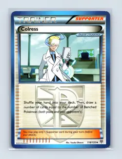 Colress 118/135 Uncommon Plasma Storm Pokemon Lightly Played - Image 1