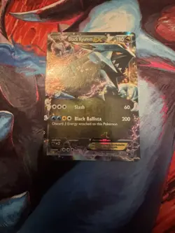 Black Kyurem EX 95/135 Plasma Storm Holo Double Rare Pokemon TCG 2012 - Image 1