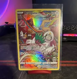 The Pokemon Company Oranguru TG12/TG30 Swsh09 Trainer Gallery Full Art Holo EN - Image 1
