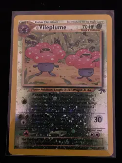 2001 Pokemon Southern Islands Vileplume 8/18 Reverse Holo - NM/LP - Image 3