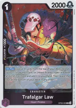 TRAFALGAR LAW - OP09-069 (REPRINT) PREMIUM BOOSTER VOL. 2 ONE PIECE FOIL LP - Image 1