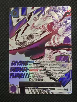 One Piece Carrying On His Will Divine Departure OP13-076 Alternate Alt Art NM - Image 1