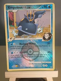 Empoleon FB 27/147 Supreme Victors Crosshatch Pokemon League Promo Card - Image 2