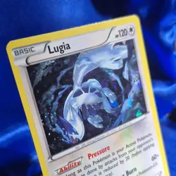 Pokemon Lugia Fates Collide 78/124 Cracked Ice Holo Exclusive Basic TCG Card - Image 2