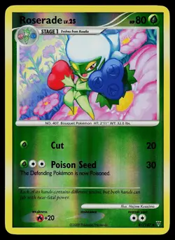 Pokemon Card - Roserade Supreme Victors 81/147 Reverse Holo - Image 1
