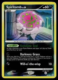 Pokemon Card - Spiritomb Arceus 32/99 Rare Reverse Holo - Image 1