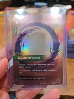 FOIL Riftbound Mystic Reversal card OGN 080/298 League of legends - Image 1