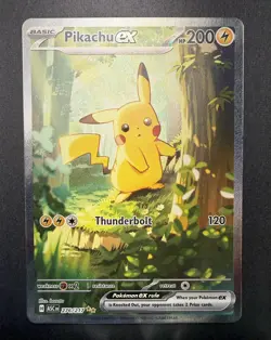 Pikachu ex SIR 276/217 Ascended Heroes Pokemon Card Near Mint Centered - Image 3