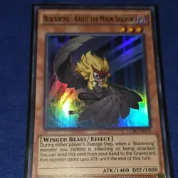 Konami Yu-Gi-Oh! Blackwing Kalut LC5D-EN115 Ultra Rare 1st Ed Holo Card - Image 1