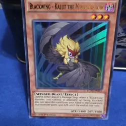 Konami Yu-Gi-Oh! Blackwing Kalut LC5D-EN115 Ultra Rare 1st Ed Holo Card - Image 3