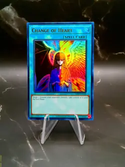Change of Heart MRD-EN060 Ultra Rare Metal Raiders 25th Yu-Gi-Oh NM Exact Card - Image 1