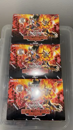 YUGIOH 1ST ED SOULBURNER STRUCTURE DECK FACTORY SEALED NEW X8 - Image 1