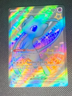 Mew ex 216/091 - Paldean Fates Pokemon Card - NM - Image 1
